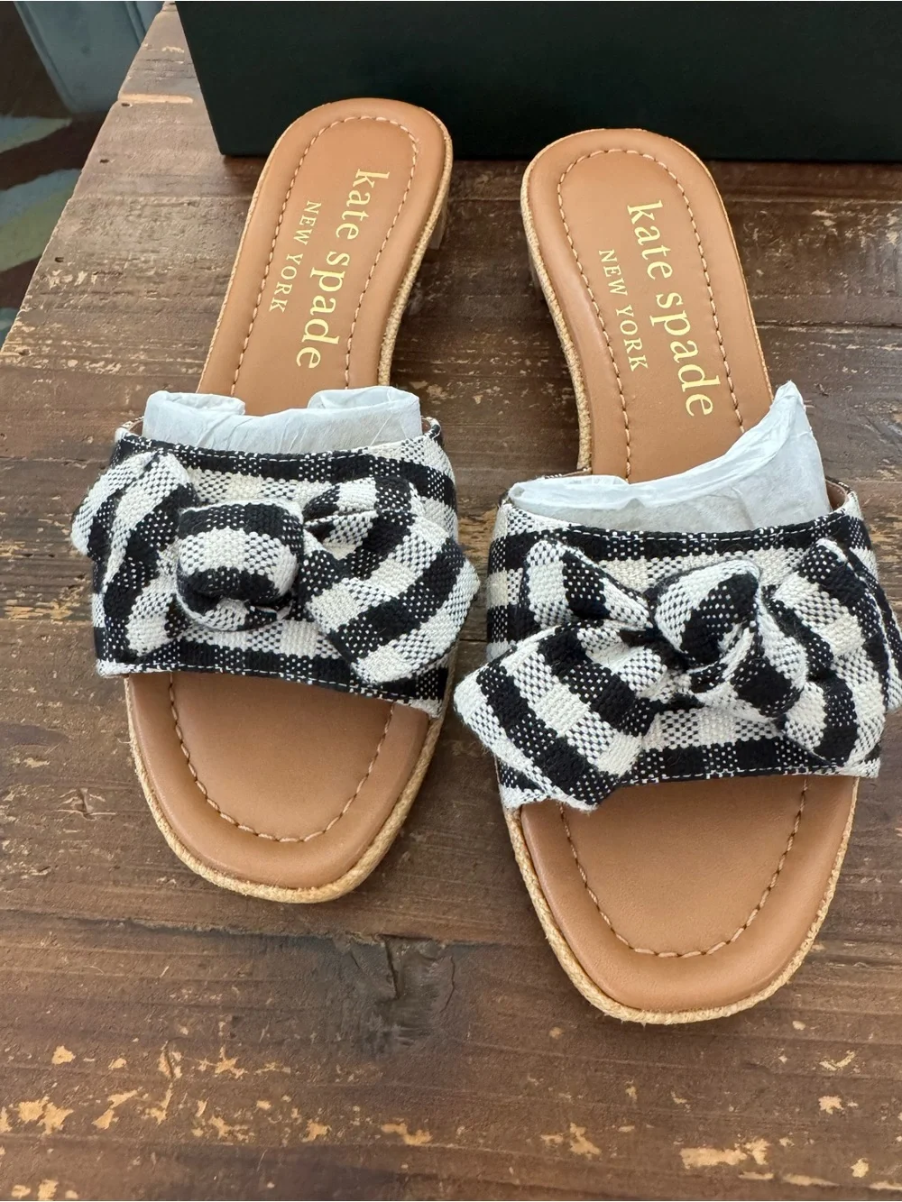 Kate Spade Lilah Bow Slide Sandals